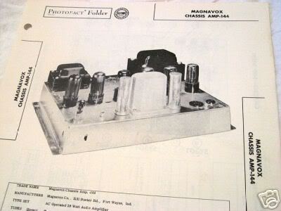 Magnavox Tube Amp Schematics