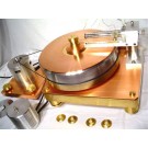 Tritium moving coil LP record air bearing tonearm turntable
